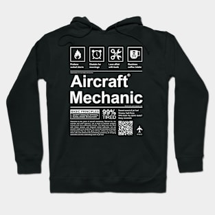 Life of an Aircraft Mechanic - Funny Traits Hoodie